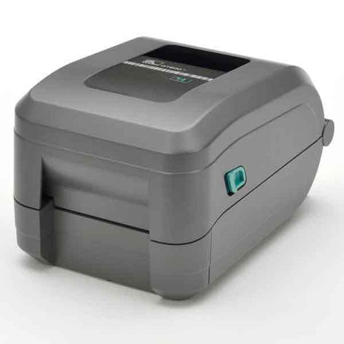 Zebra GT800 Thermal Transfer Label Printer 203dpi USB Serial 10-100 Zebranet Dispenser - GT800-100421-000 - Labelzone
