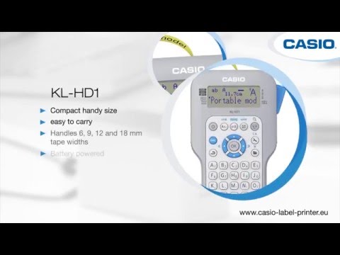 Casio KL-HD1 Label Printer - Labelzone