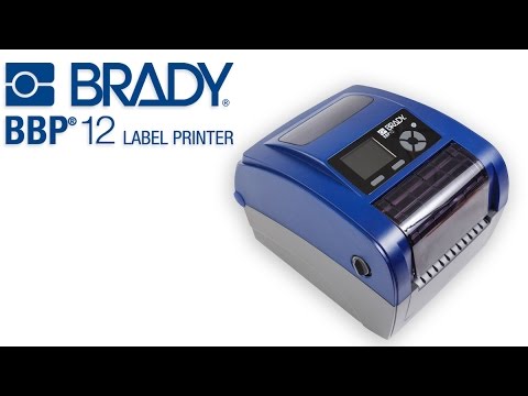 Brady BBP12 Label Printer With Unwinder - 195567 - Labelzone