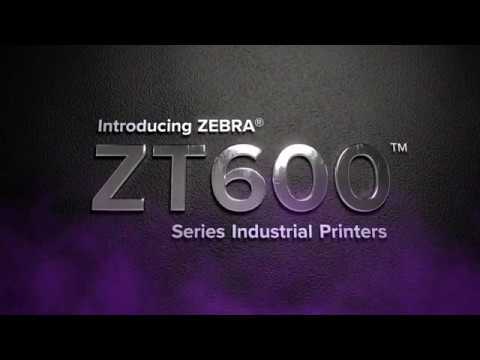Zebra ZT620 Industrial Printer 6 Inch 203dpi with Peeler and Rewind - ZT62062-T2E0100Z