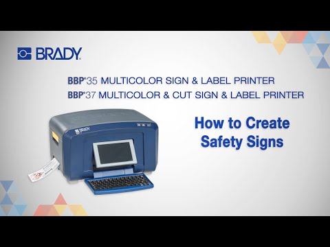 Brady BBP37 Multicolour Sign and Label Printer - 145995 - Labelzone