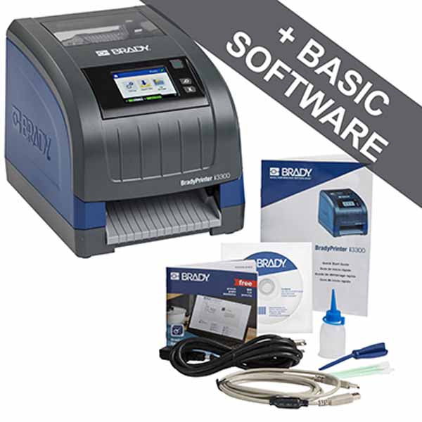 241120 - BradyPrinter i3300 Industrial Label Printer with Workstation SFID Suite