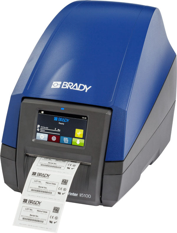 BradyPrinter i5100 300 dpi With Cutter and Workstation PWID Suite i5100-300C-EU-PWID - 198779