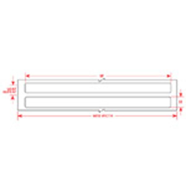 Brady BPT-740-155 White Paper Thermal Transfer Labels 101.60mm x 38.10mm