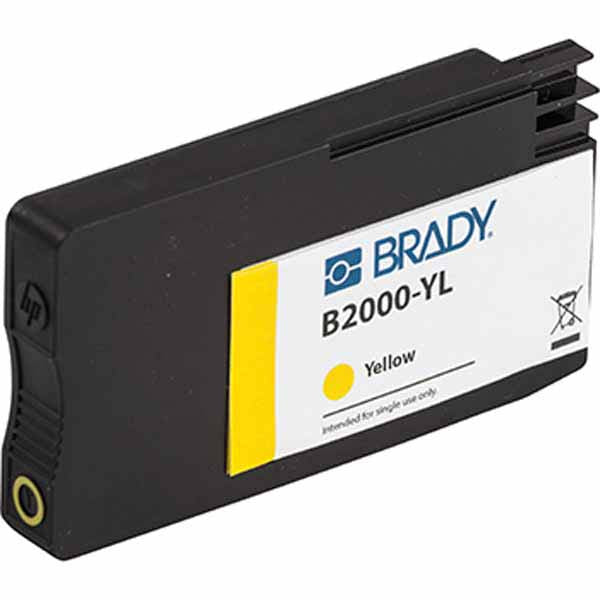 BradyJet J5000 Yellow Ink Cartridge J50-YL - 148764