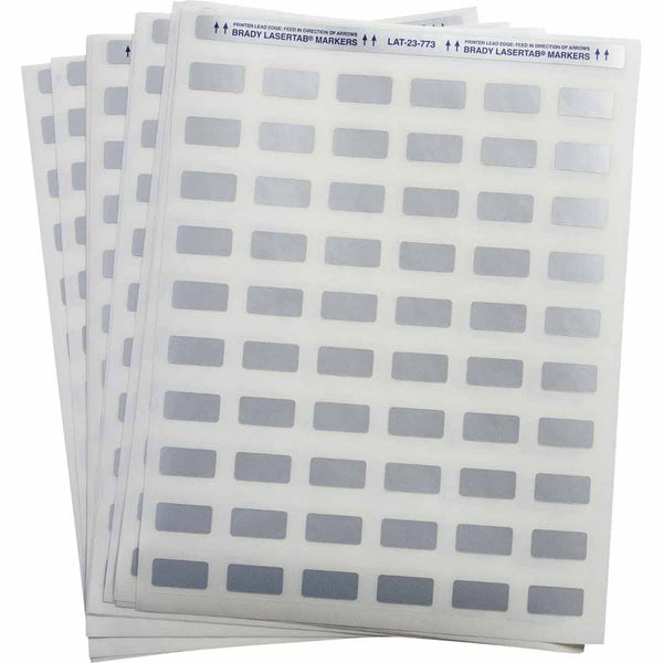 Brady LaserTab Laser Printable Labels 25.40 mm x 12.70 mm - LAT-23-773-2.5