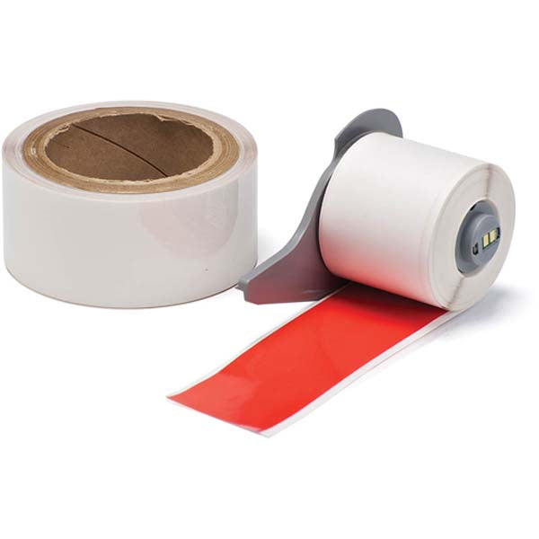 M71-2000-483-RD-KT BMP 71 Label Printer Labels Red Gloss Ultra Aggressive Polyester - Labelzone