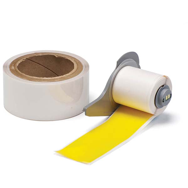 M71-2000-483-YL-KT BMP 71 Label Printer Labels Yellow Gloss Ultra Aggressive Polyester - Labelzone