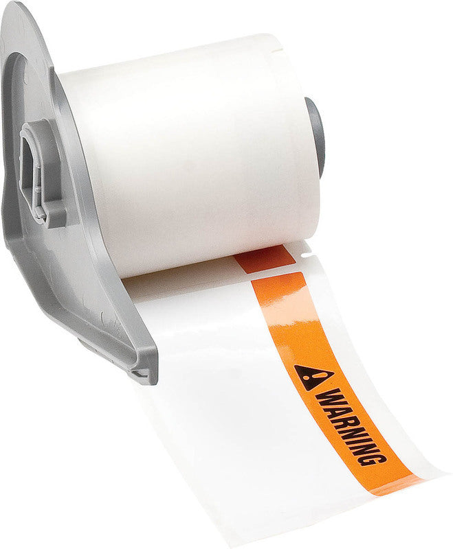 M71-38-483-WARN BMP71 Labels Ultra Aggressive Polyester - Labelzone