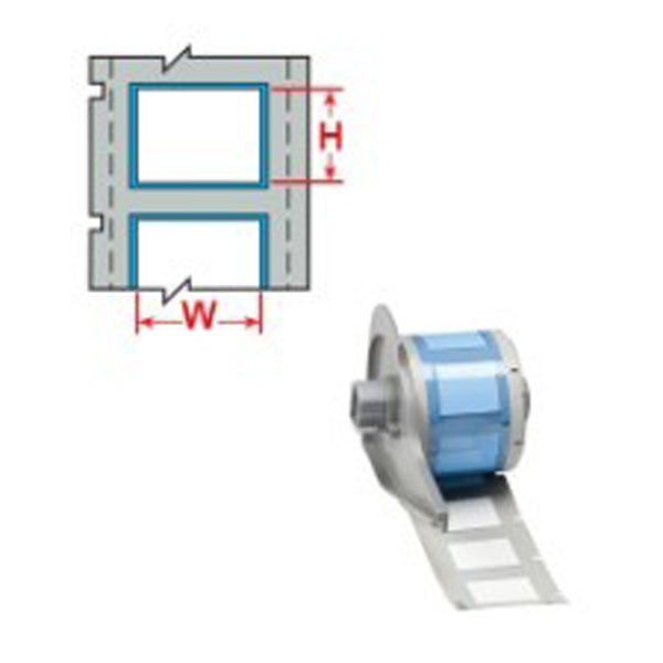 M71-750-175-7641 BMP71 Labels PermaSleeve Halogen Free - Labelzone
