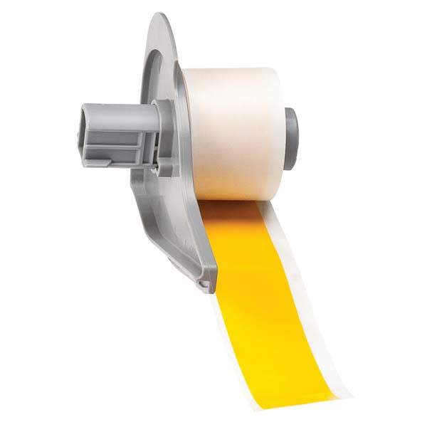 M71C-1000-595-YL BMP 71 Label Printer Tapes Yellow Gloss Permanent Vinyl - Labelzone