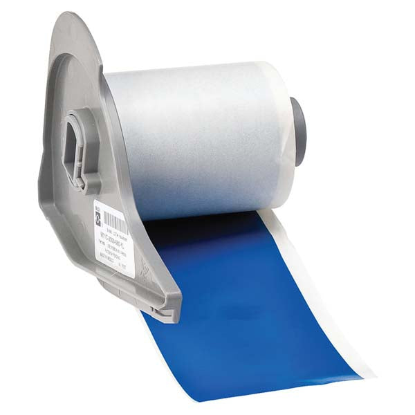 M71C-2000-595-BL BMP 71 Label Printer Tapes Blue Gloss Permanent Vinyl - Labelzone