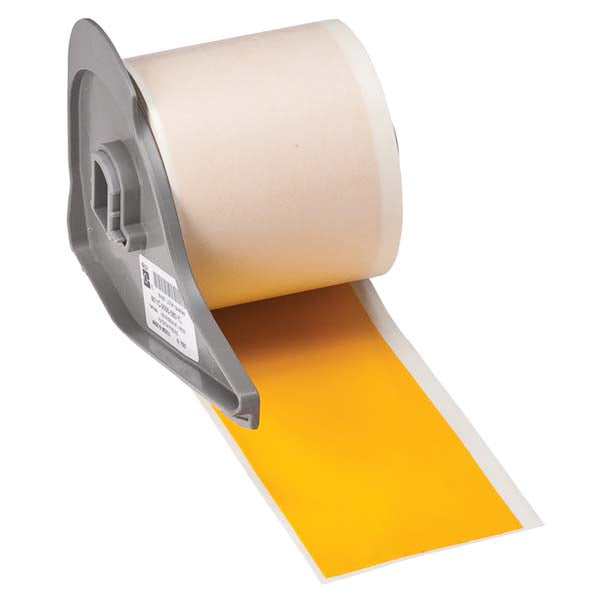 M71C-2000-595-YL BMP 71 Label Printer Tapes Yellow Gloss Permanent Vinyl - Labelzone