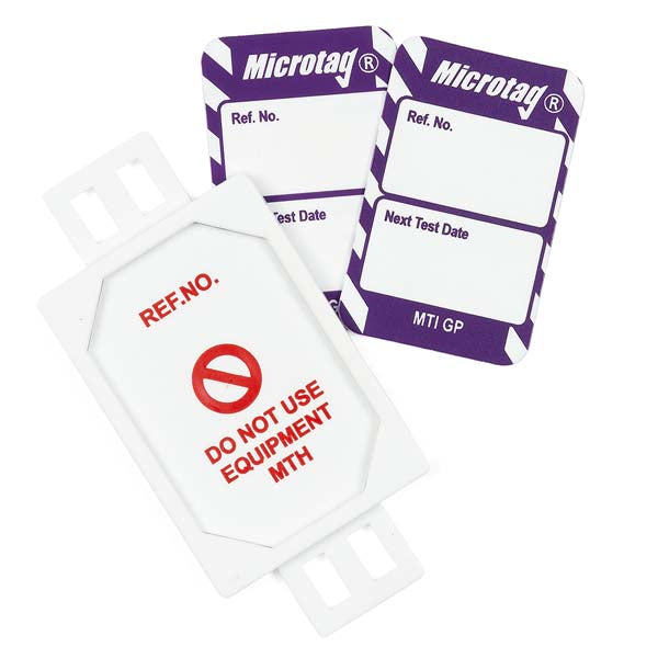 831992 - Brady Scafftag Microtag Kit Next Test Date White on Purple MIC-PK-GP-PL