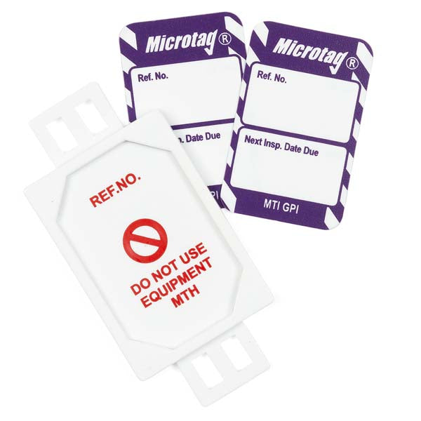 Brady Scafftag Microtag Kit Next Inspection Date Due White on Purple