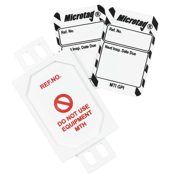 Brady Scafftag Microtag Kit Next Inspection Date Due Black on White