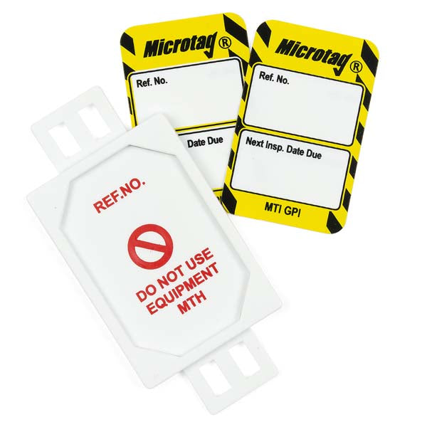 Brady Scafftag Microtag Kit Next Inspection Date Due Black on Yellow