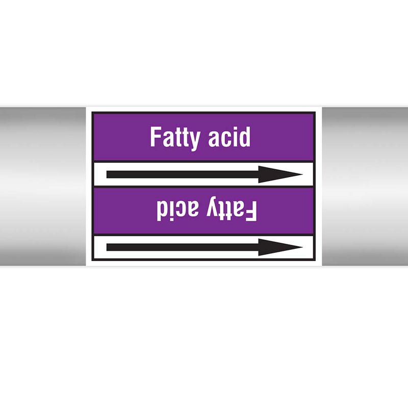 N022907 - Brady Pipe Marker On Roll Fatty Acid 100.00mm x 33m