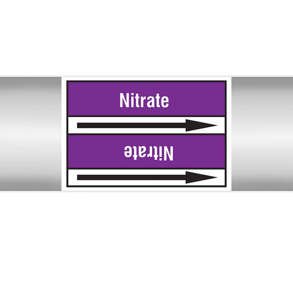 N022909 - Brady Pipe Marker On Roll Nitrate 100.00mm x 33m