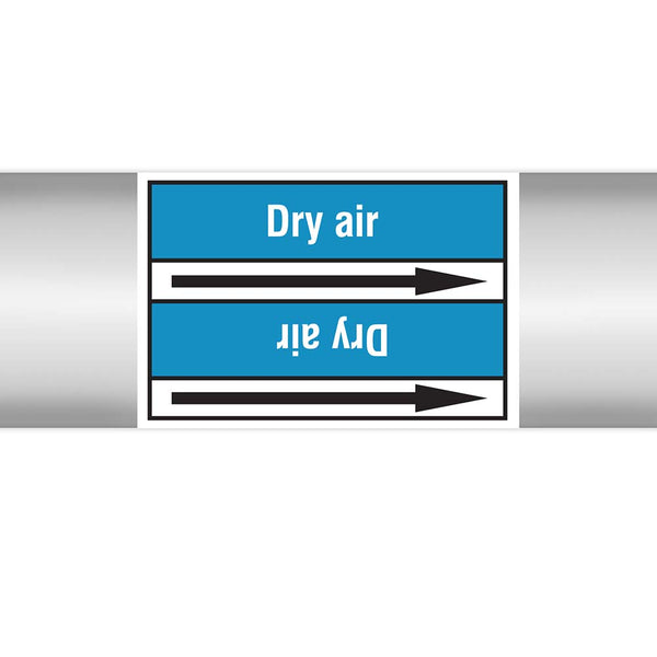N023017 - Brady Pipe Marker On Roll Dry Air 100.00mm x 33m