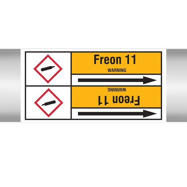 N022944 - Brady Pipe Marker On Roll Freon 22100mm x 33 m