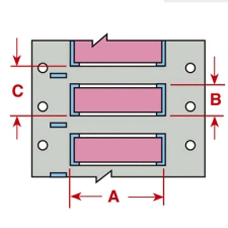 Brady High Temperature PermaSleeve Wire Marking Sleeves 50.80 mm x 8.50 mm - 2HT-187-2-PK-S