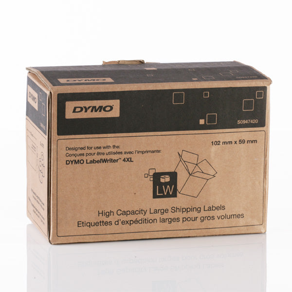 Dymo S0947420 Large Shipping Labels Bulk Roll 102mm x 59mm - Labelzone