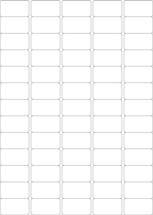White A4 Labels 65 Per Sheet. 500 Sheets Per Box - Labelzone