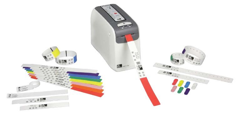 Zebra HC100 Wristband Printer USB & Ethernet - HC100-300E-1100 - Labelzone
