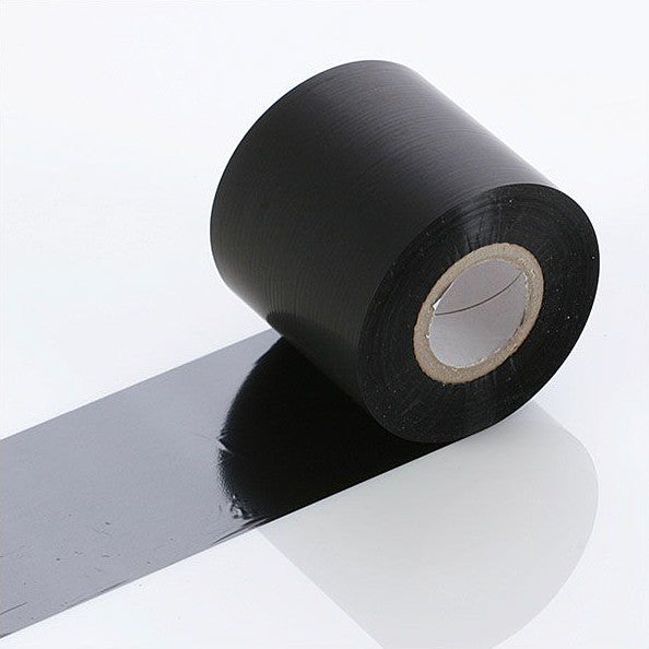 92-BLK-WR443 - Kroy Black Wax Resin Print Ribbon - 110mm x 300m - 25mm Core