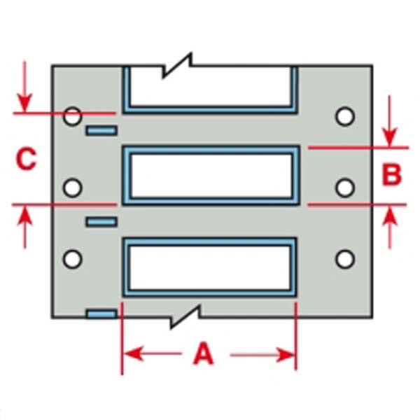 PS-094-150-WT-S Brady IP Printer Heat-Shrink Polyolefin Labels - Labelzone