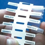 Brady TLS2200 Durasleeve Vinyl Wire Marking Inserts White 15.00mm x 4.20mm - Labelzone