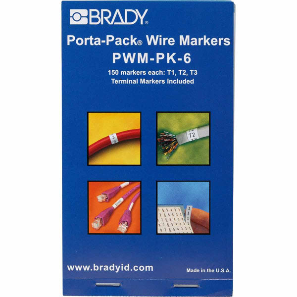 PWM-PK-6 - Brady Porta-pack - Wiremarkers