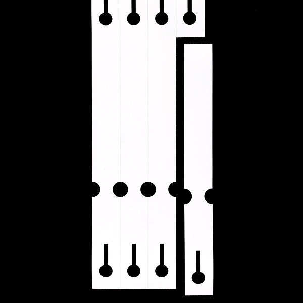 Q-PT23025TREE White Self-Tie Loop-Lock Tree Tag - Labelzone