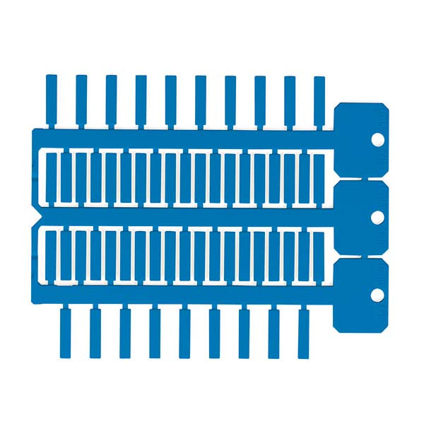 3-Tree Blue ACS Cable Tags for BSP41 Printers 4mm x 18mm - SAB418