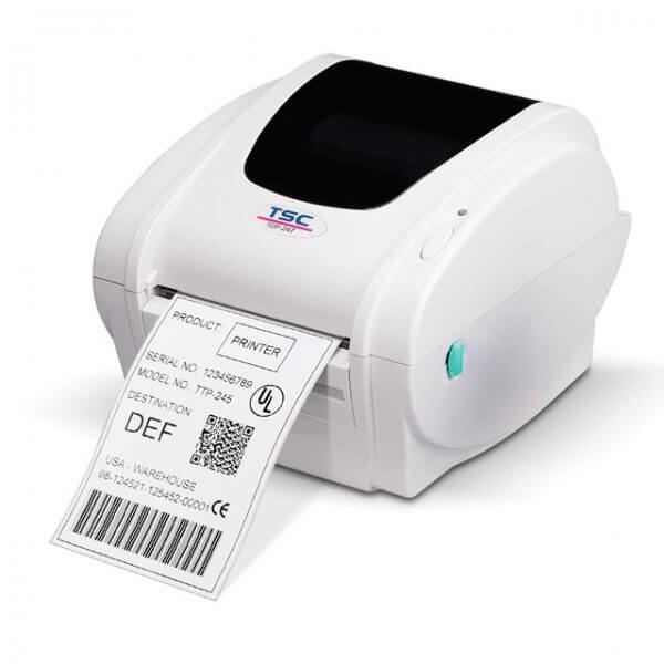 99-143A021-00LF - TSC TDP-244 Direct Thermal Label Printer, Beige, 203 dpi, USB, Serial & Parallel