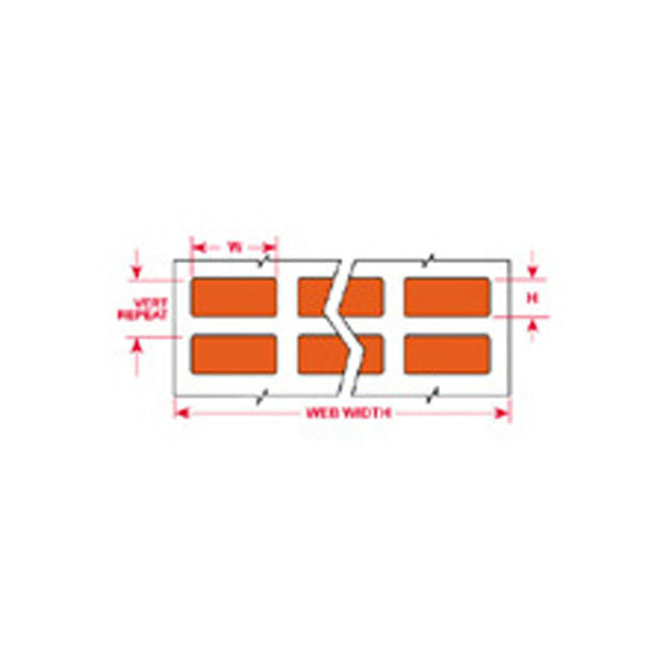 THT-11-426-10 Brady IP Printer High Temperature Polyimide Labels - Labelzone