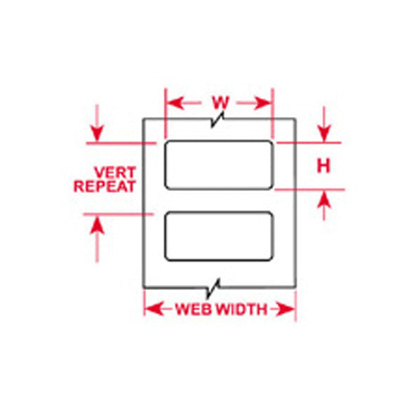 THT-19-489-1 Brady IP Printer Ultra Aggressive Polyester Labels - Labelzone