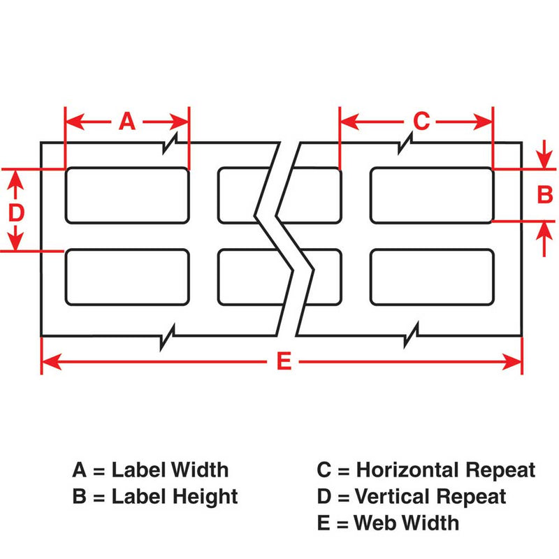 THT-3-428-10 Brady IP Printer Metallised Polyester Labels - Labelzone