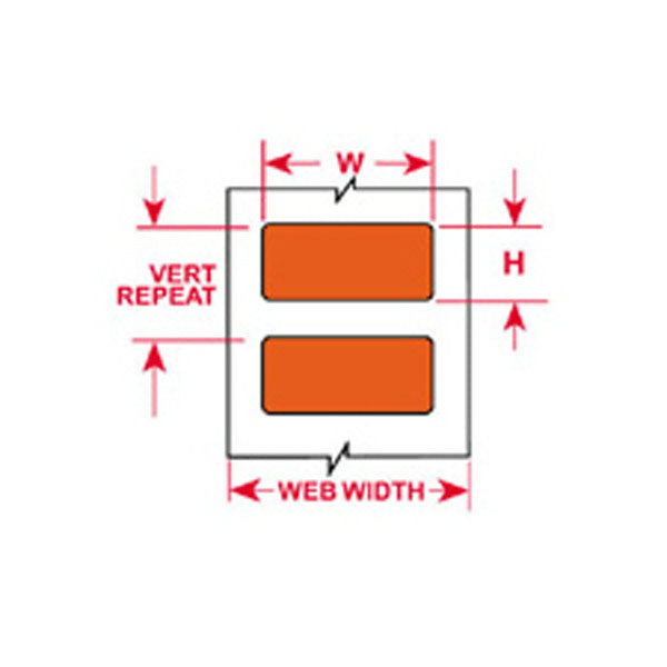 THT-45-426-10 Brady IP Printer High Temperature Polyimide Labels - Labelzone