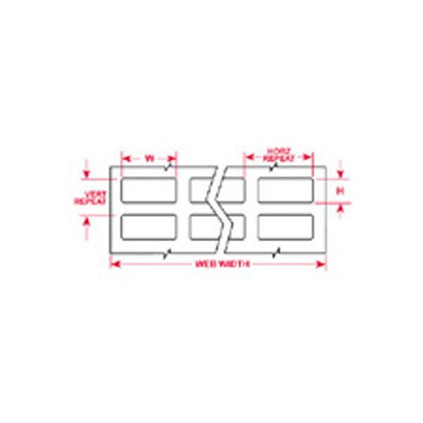 THT-57-473-10 Brady IP Printer Static Dissipative Polyester Labels - Labelzone