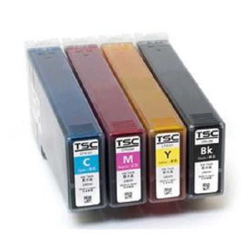 98-0790009-00LF - TSC CPX4P Dye Based Ink Cartridge 240ml - Cyan
