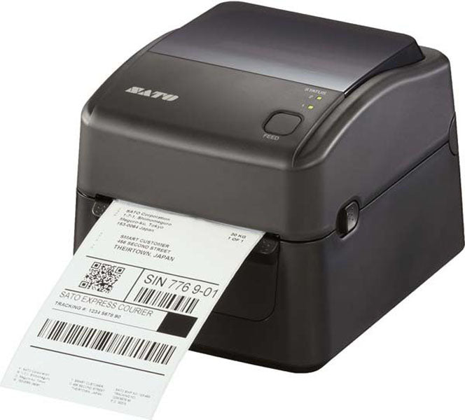 Sato WS4 Direct Thermal Label Printer 203 dpi with Bluetooth, USB, LAN - WD212-401NB-UK