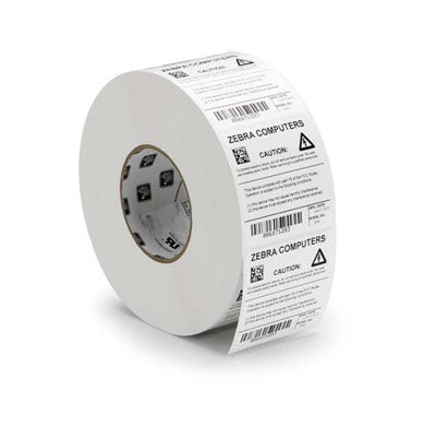 880283-050D - Zebra Z-Ultimate 3000T Silver Polyester Labels 101.6mm x 50.8mm