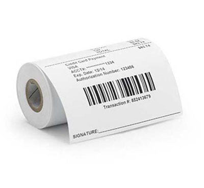 3006419-T - Zebra 8000D Uncoated Receipt Paper 101.6mm x 31.70m