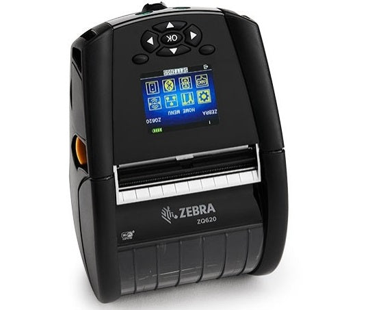ZQ62-AUWAEC1-00 - Zebra ZQ620 3 Inch Mobile Printer, Dual WiFi and Bluetooth